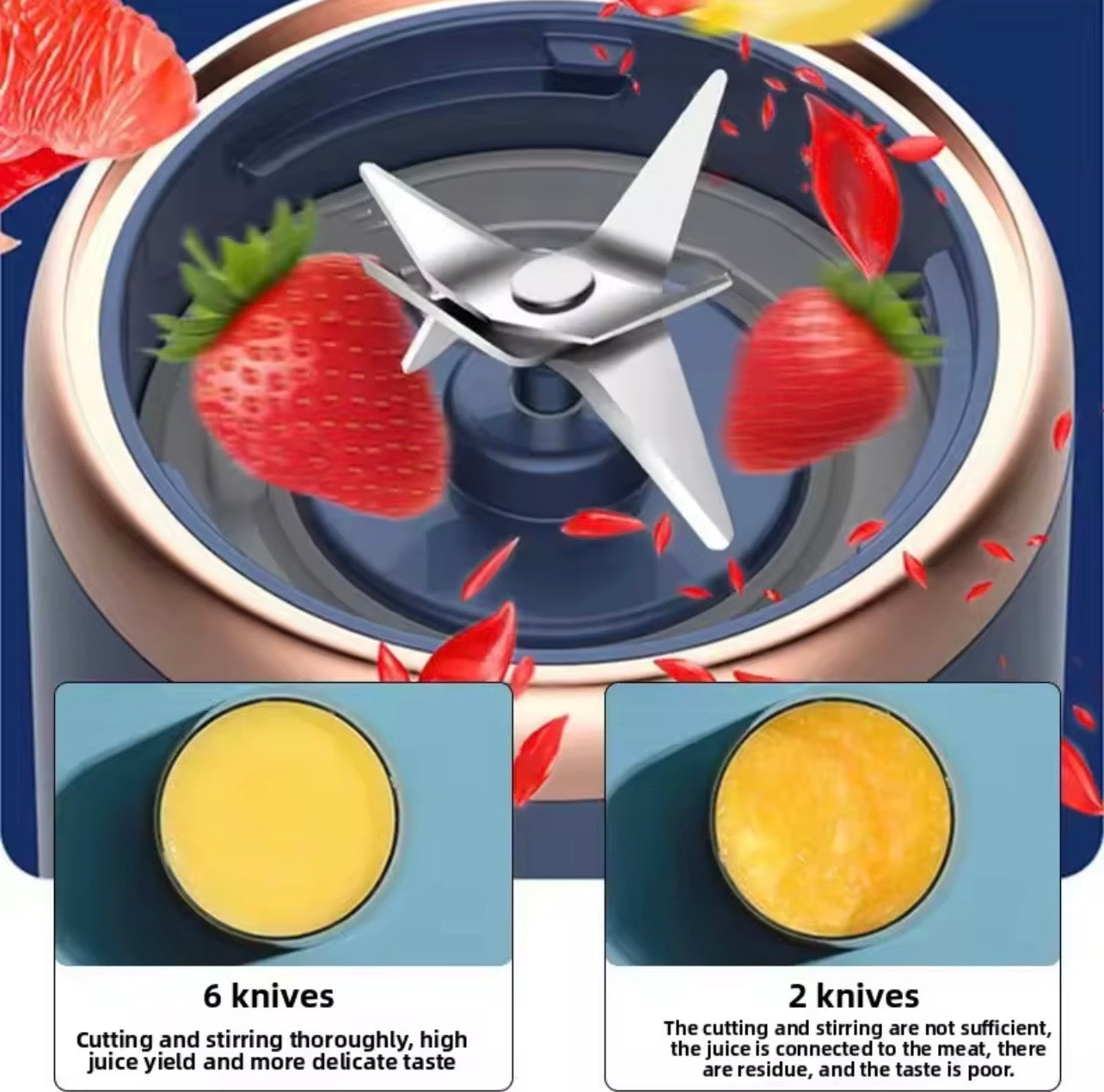Portable Fruit Juice Blenders