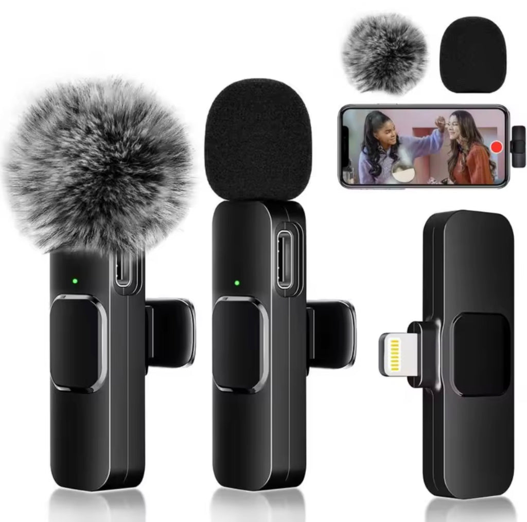 HITOZON Professional Wireless Lavalier Microphone